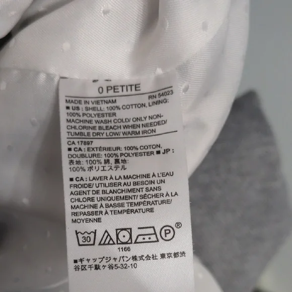 Banana Republic Light Gray Women's Suit Jacket - Picture 8 of 8